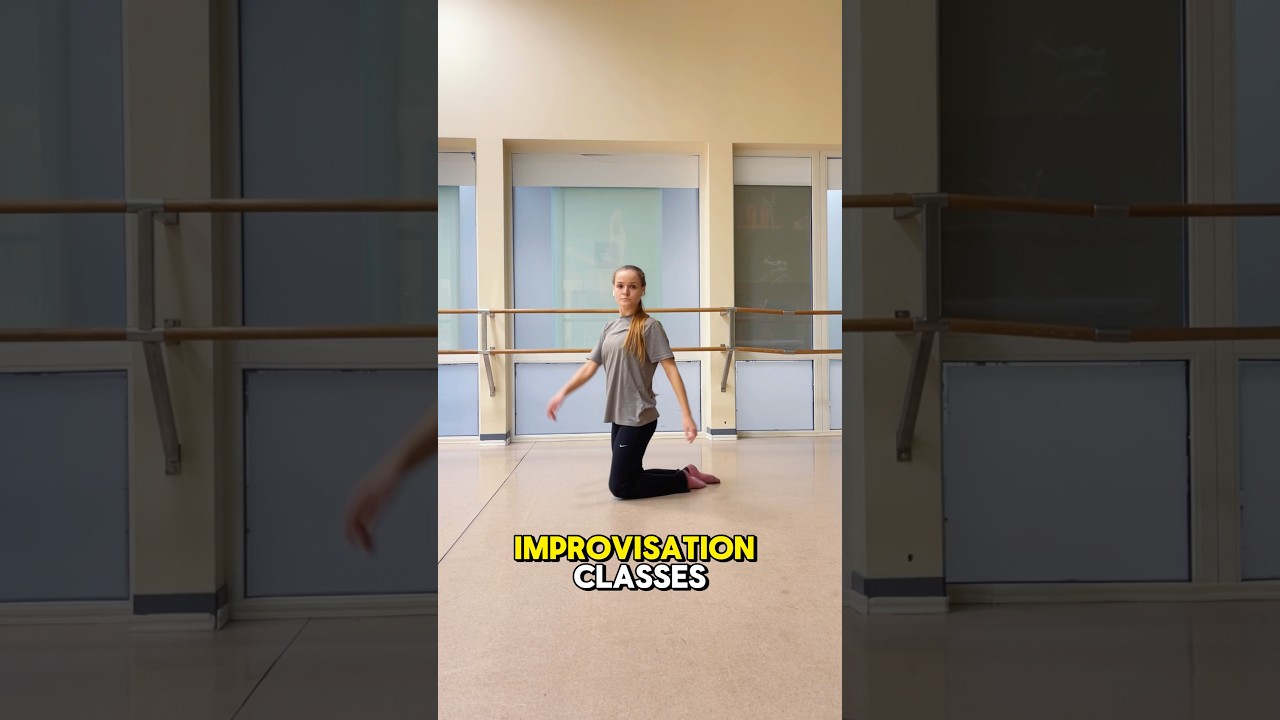 Feeling some pressure when improvising #danceimprov #dancetraining #dancediaries