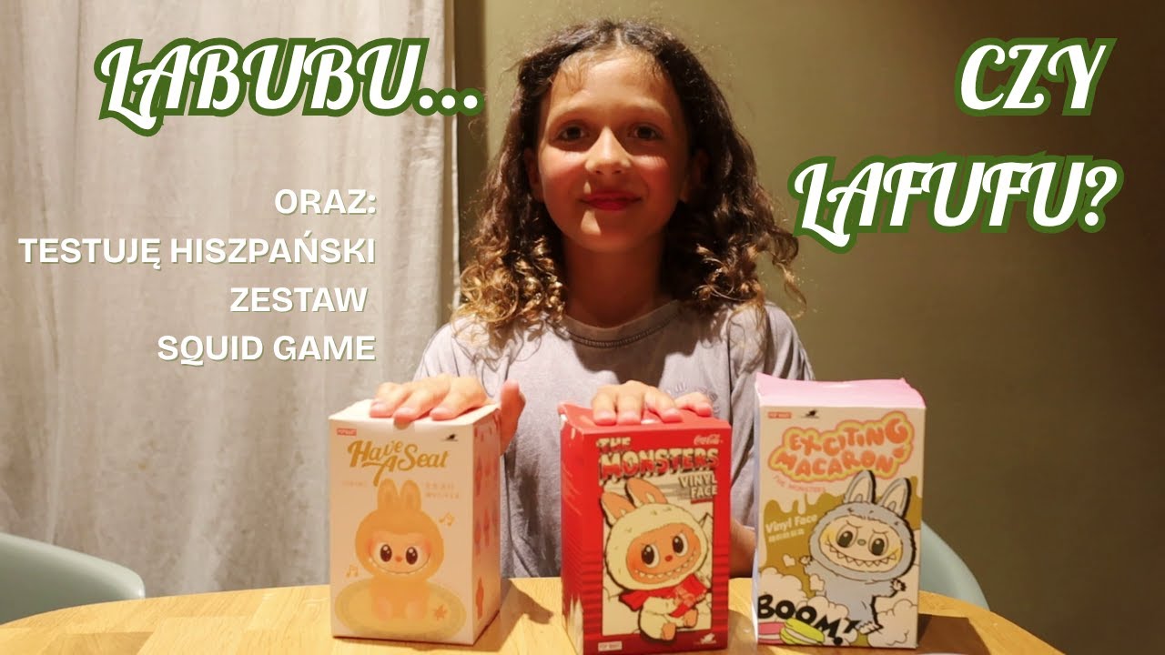 TAKIE RZECZY TYLKO NA WAKACJACH! OTWIERAM LABUBU I TESTUJE ZESTAW SQUID GAME