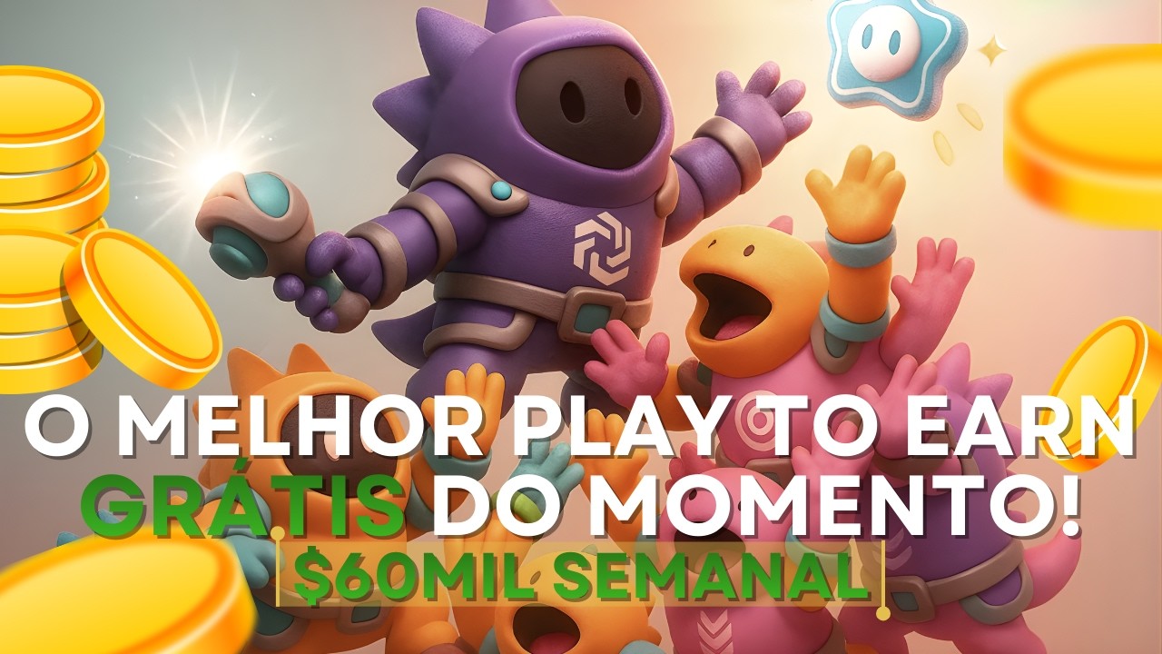 O Único Jogo Play To Earn Grátis que Realmente Paga no Momento!