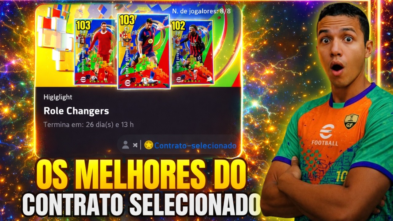 🚨 OS MELHORES JOGADORES do CONTRATO SELECIONADO 😱 | eFOOTBALL 2026