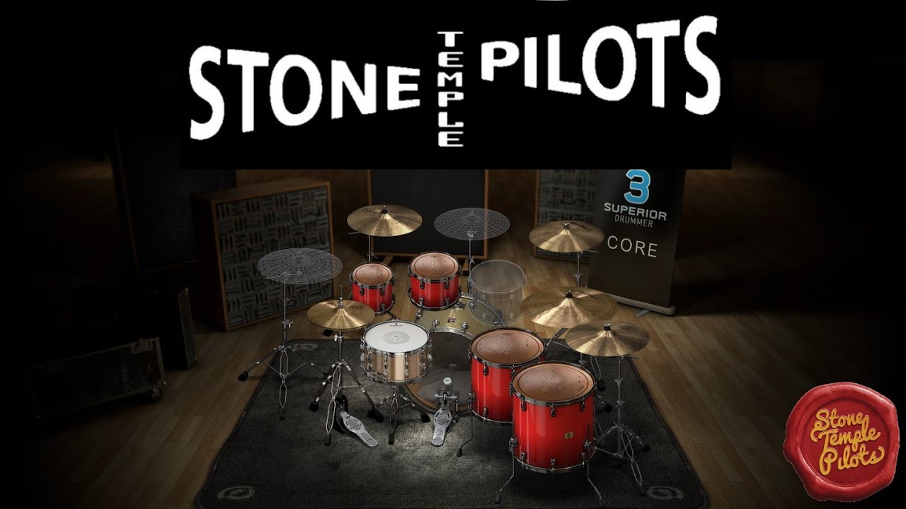 Stone Temple Pilots - Down only drums midi backing track