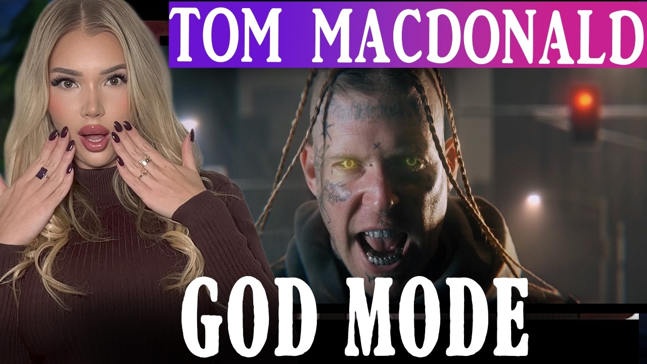 Russian Girl Reacts to Tom Macdonald - God Mode