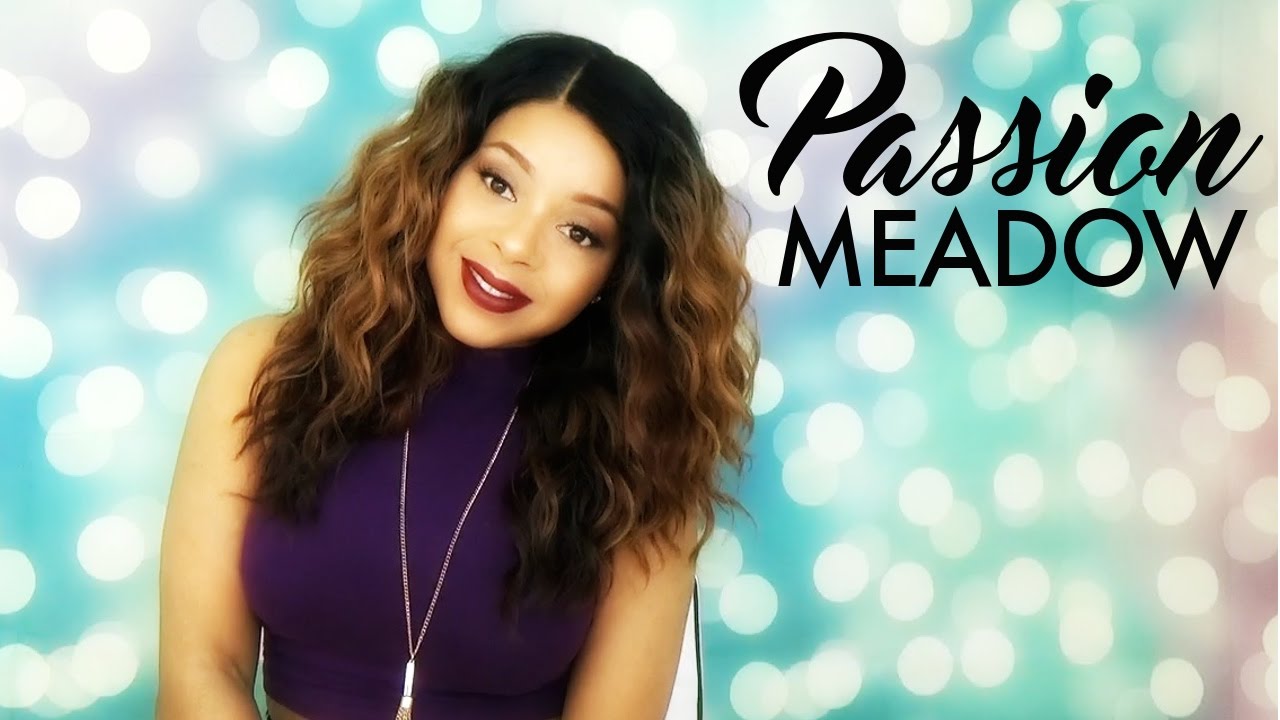 Model Model Deep Invisible L Part Lace Front Wig - Passion Meadow | OM27P