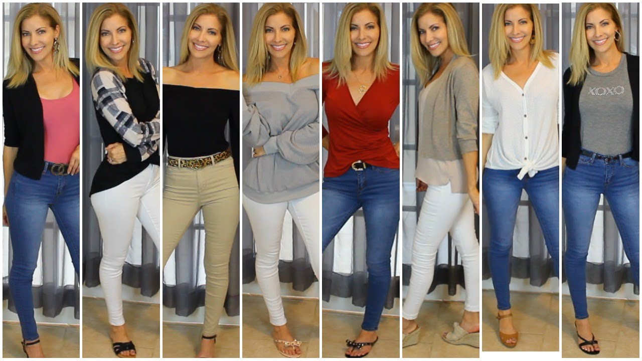 AMAZON Summer to Fall Lookbook 2019 -  Fall Transition Outfit Ideas - Affordable Fashion