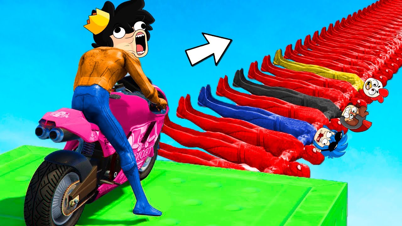 ¡99% IMPOSIBLE SOBREVIVIR al PARKOUR TROLL en GTA 5! 😱 LOS COMPAS GTA 5 ONLINE