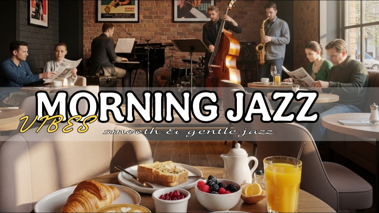 Smooth Morning Jazz ☀️ Relaxing Jazz Music for Work, Study & Calm Focus