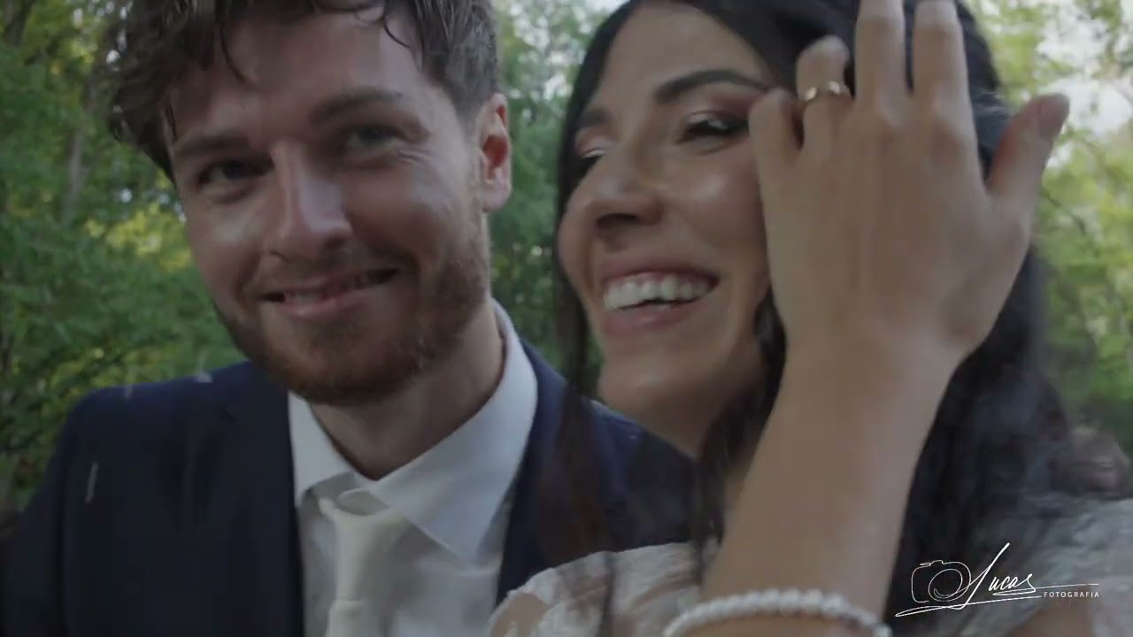 video matrimonio con drone a Castello di Monasterolo, sulle rive del lago di Endine.
