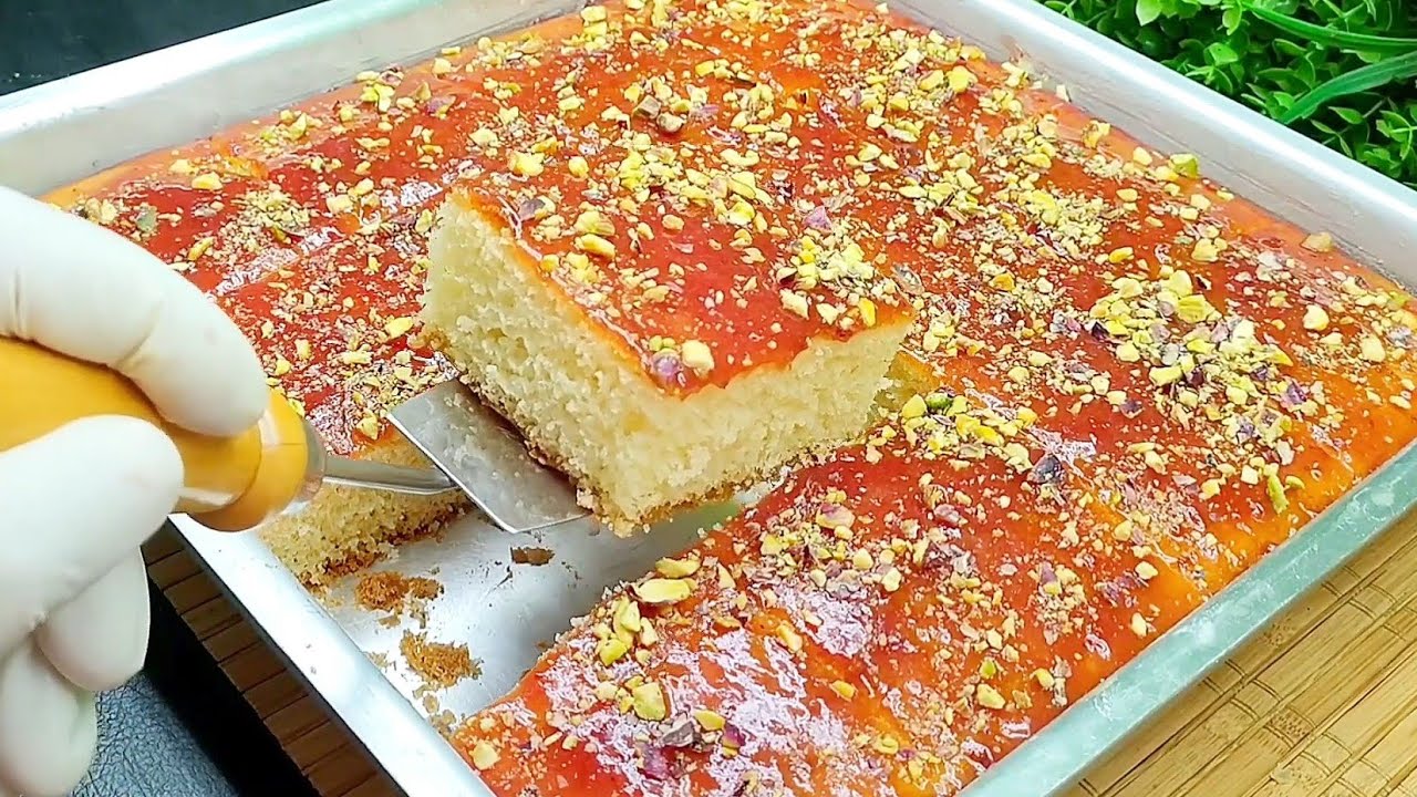 كيكه الحليب❗ من اروع واحلي الكيكات❗ اللي هتعمليها في حياتك❗ هشه وخفيفه  كيكه الادمان👌