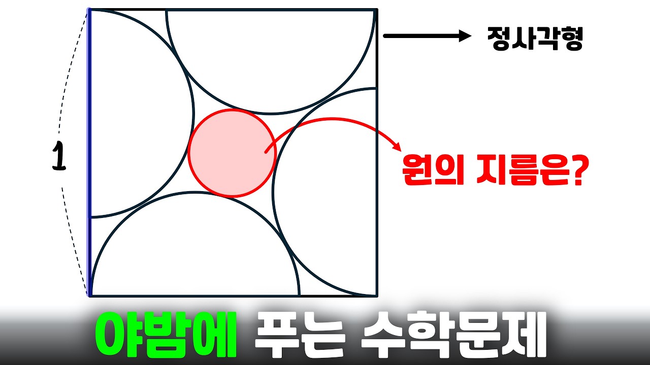 야밤에 푸는 수학문제