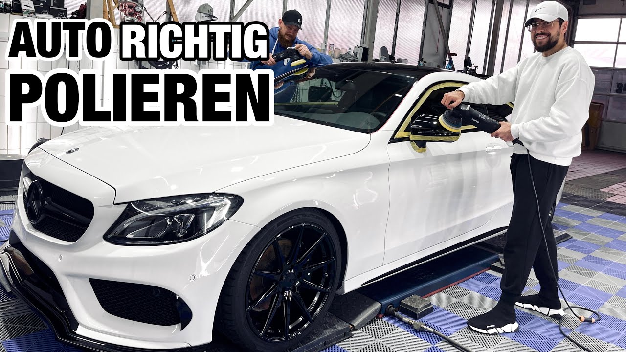 AUTO POLIEREN für ANFÄNGER | ANLEITUNG, FEHLER & TIPPS