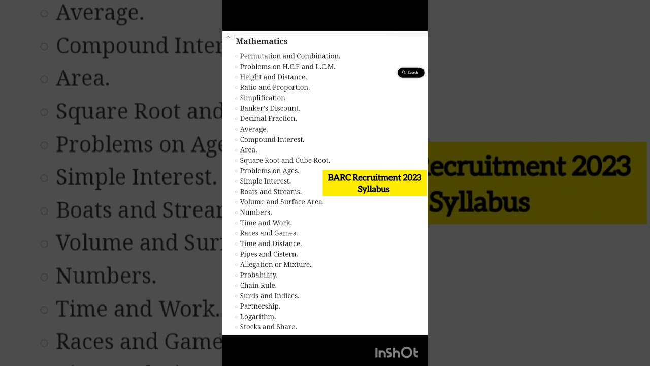 BARC Recruitment 2023 syllabus / total vacancy 4374 #barc2023 #barcrecruitment2023