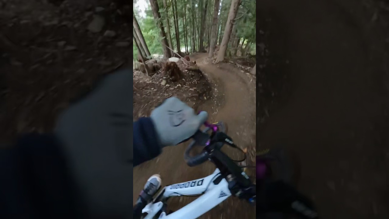 World's best Mountain Bike corners! #mountainbiking #mtb #whistler