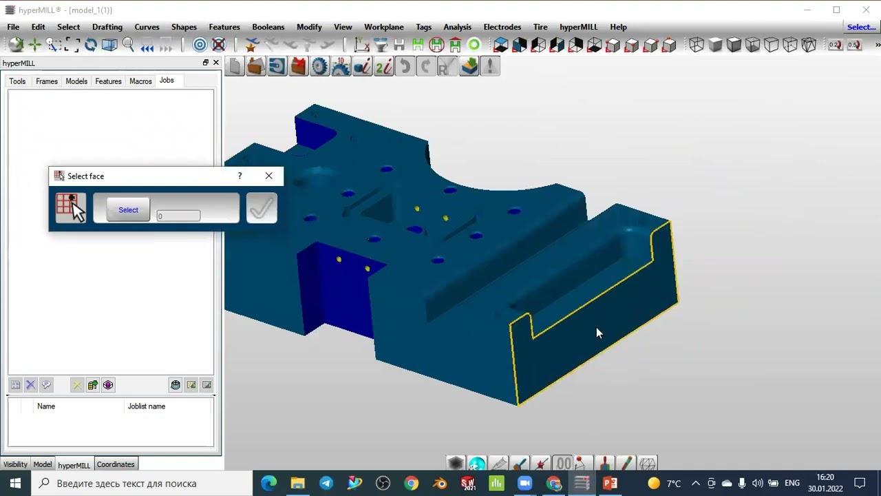 HyperMill. CAM. Project Assistance #HyperMill #Milling #stoke #machining #CAM