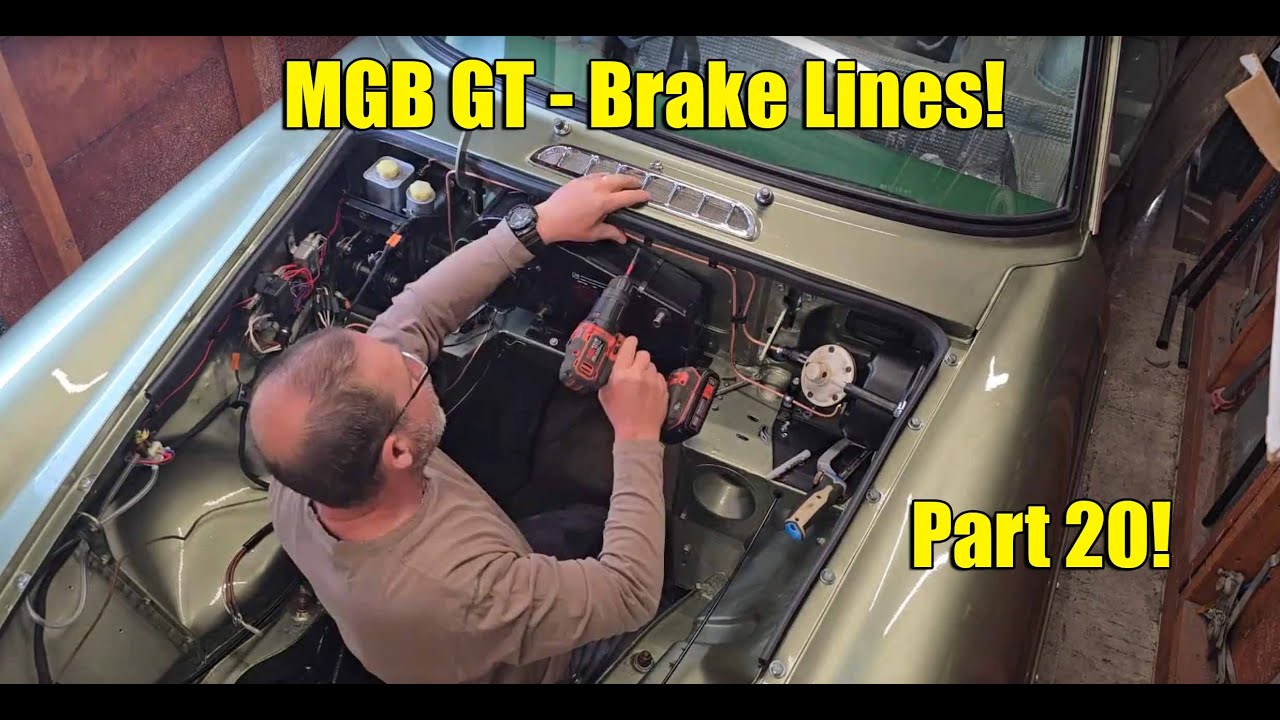 MGB GT Brake Lines!