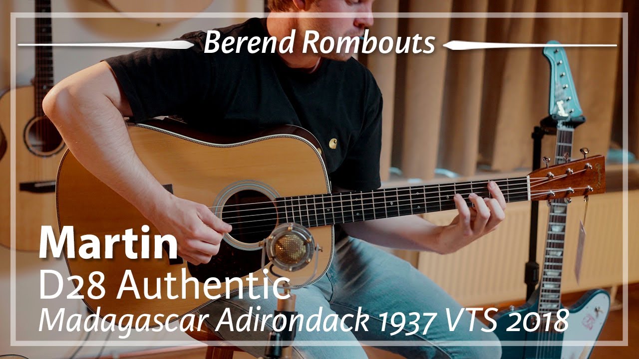 Martin D28 Authentic Madagascar Adirondack 1937 VTS 2018 played by Berend Rombouts | Demo