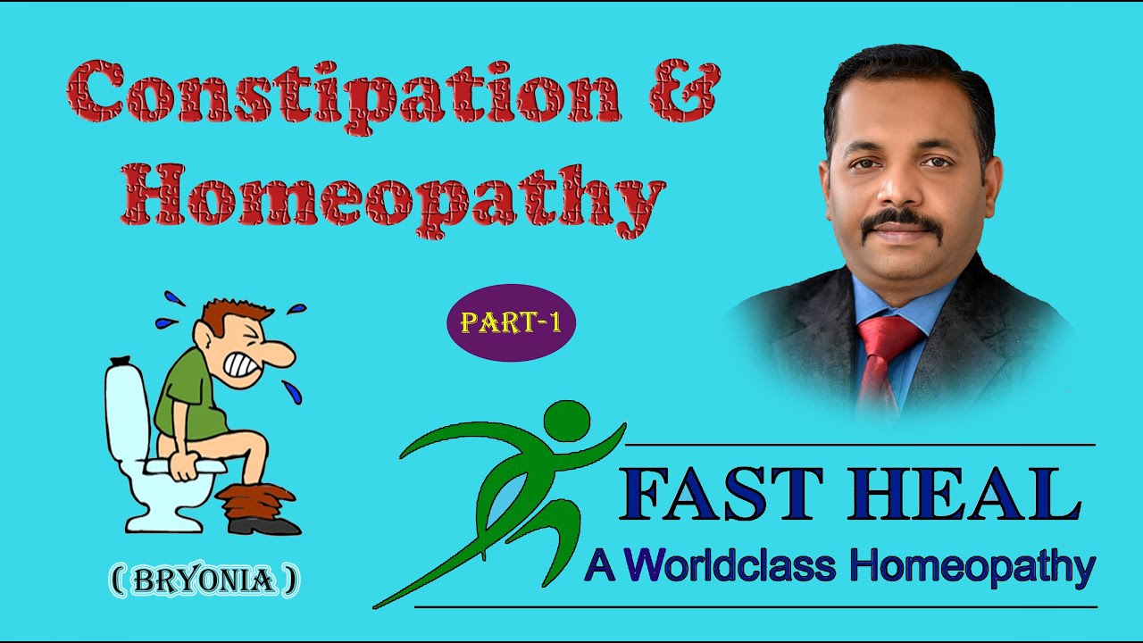 Constipation  & Homeopathy(Part-1)
