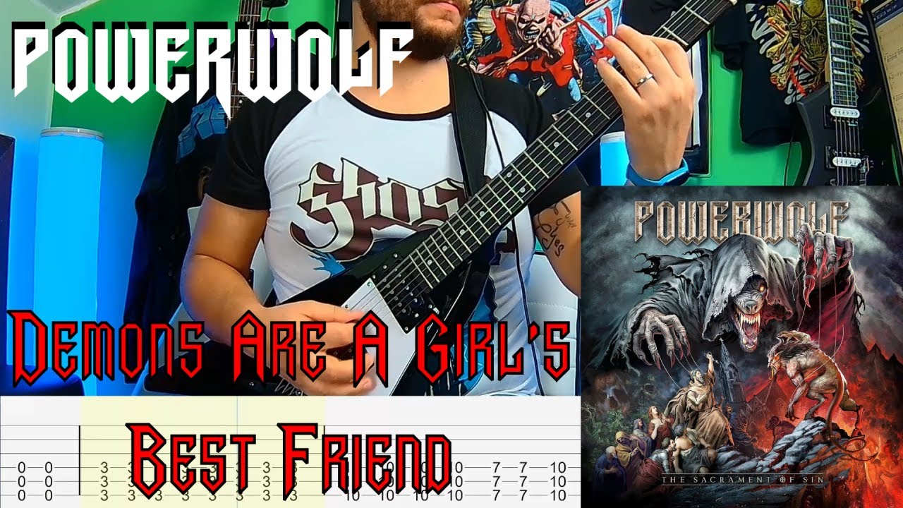 Powerwolf - Demons Are A Girl's Best Friend |Guitar Cover| |Tab|