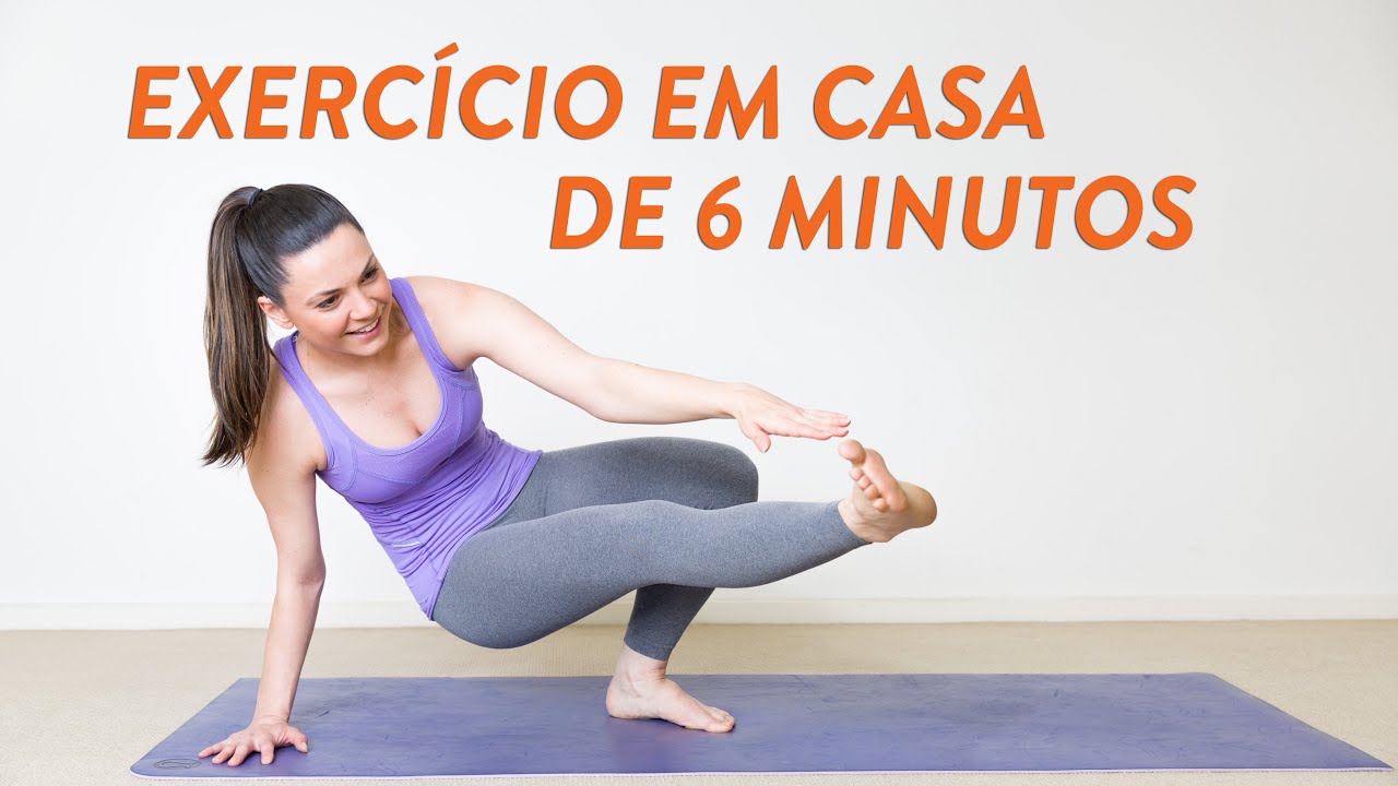 Treino em casa de 6 minutos - abdômen + cardio