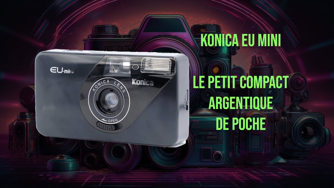 konika eu mini : un appareil photo compact basique en 1994 comparé au jetable.
