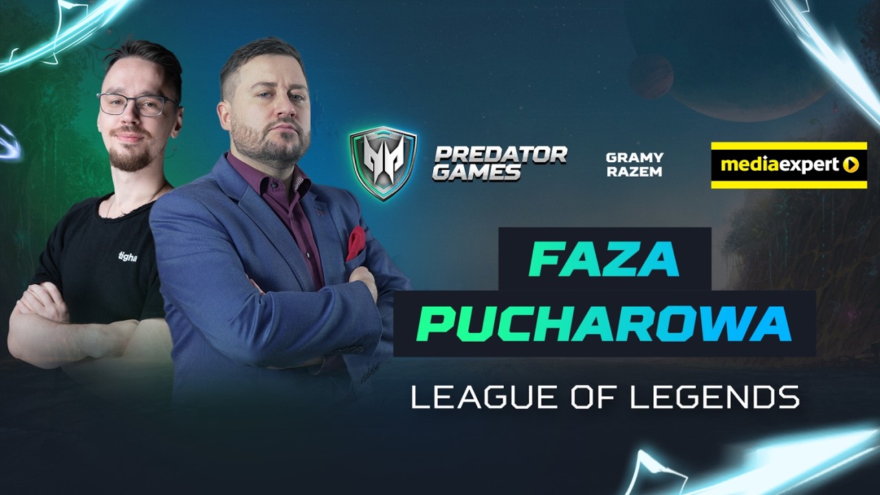 🔴PREDATOR GAMES SEZON 3🔴LEAGUE OF LEGENDS P&Oacute;ŁFINAŁY O LANA🔴