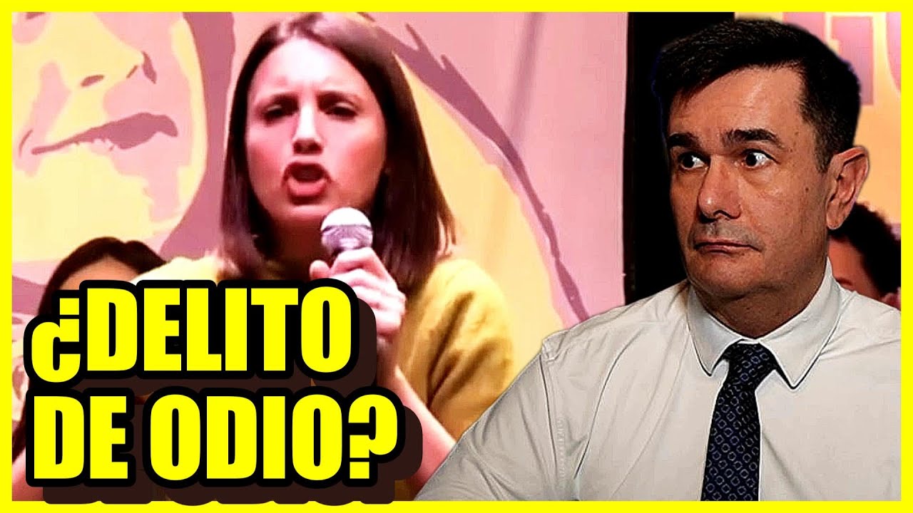 IRENE MONTERO SE VUELVE LOCA  &iquest;LE IMPUTAR&Aacute;N DELITO DE ODIO?