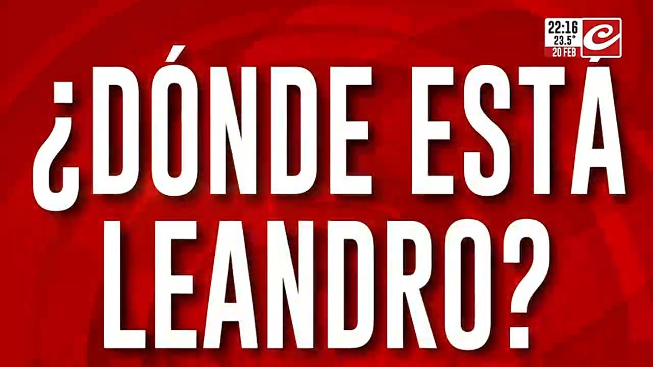 Leandro Magallán desapareció hace un mes y su familia lo busca desesperadamente