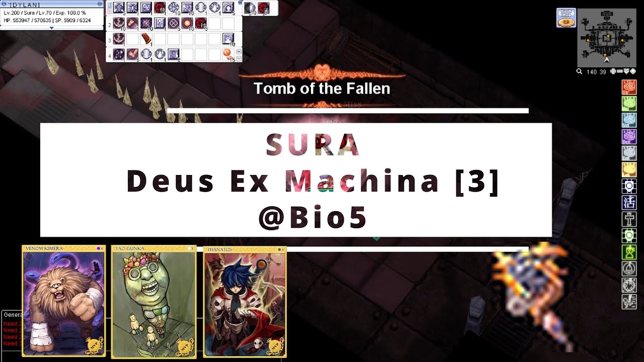 iRO:650k HP Sura ft. Deus Ex Machina @Bio5 | Tiger Cannon & Gates of Hell#ragnarok #ragnarokonline