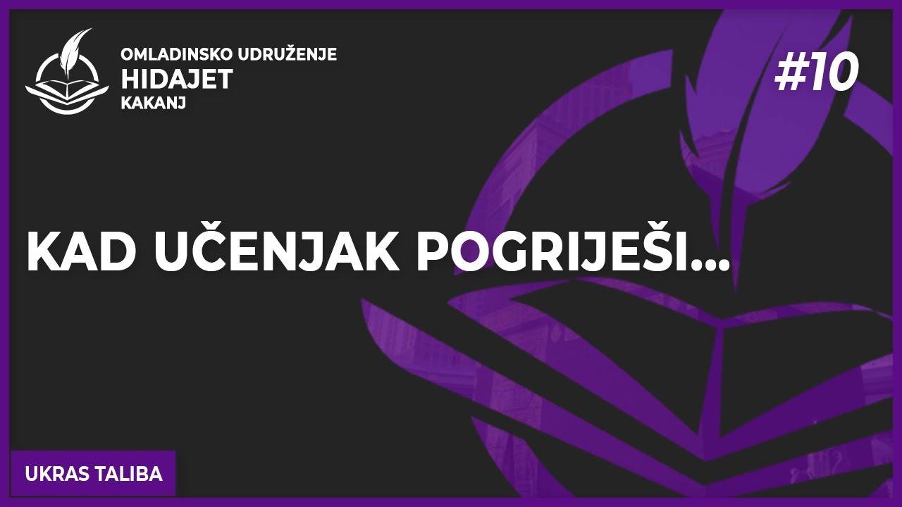 10 Kad učenjak pogrije&scaron;i... - dr. Zijad Ljakić