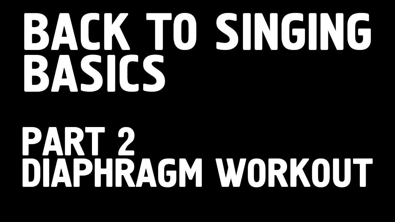 Singing Basics Part 2 - Extended Diaphragm Workout Scale - Kevin Richards - TotalSinging.com