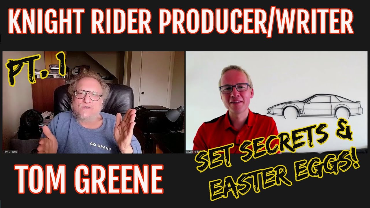Michael and KITT's Relationship Under Fire? Knight Rider Easter Eggs with Producer Writer Tom Greene
