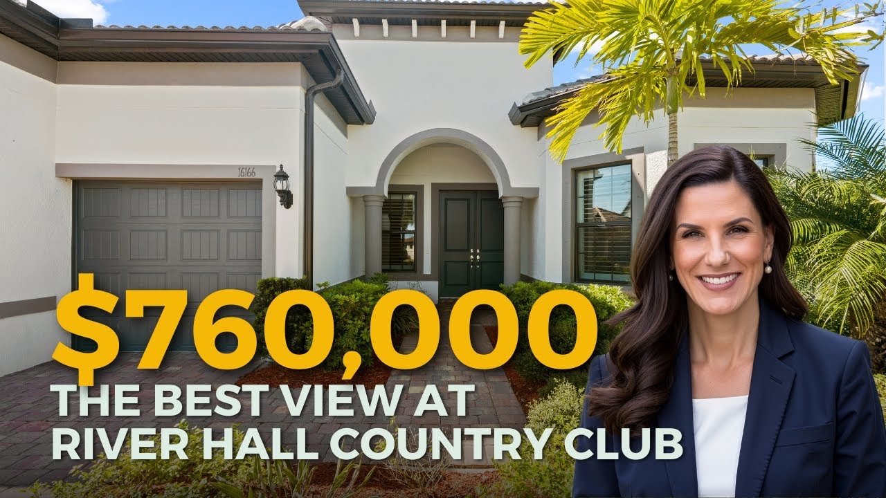 Living in Alva Florida at River Hall Country Club - Pulte Pinnacle Home Tour - Herons View of Golf