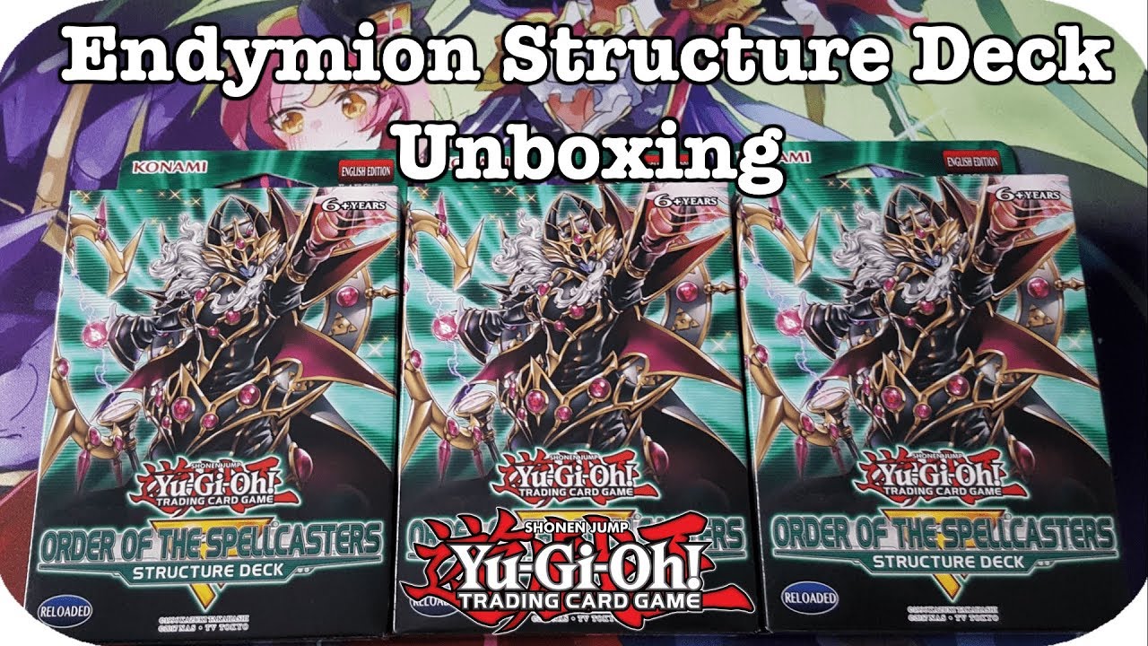 Yugioh: Master of Magic Endymion Structure Deck Opening