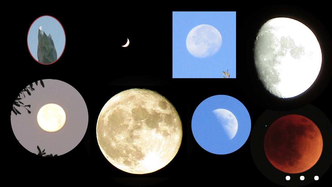 Sky Objects, Mostly Moon Shots