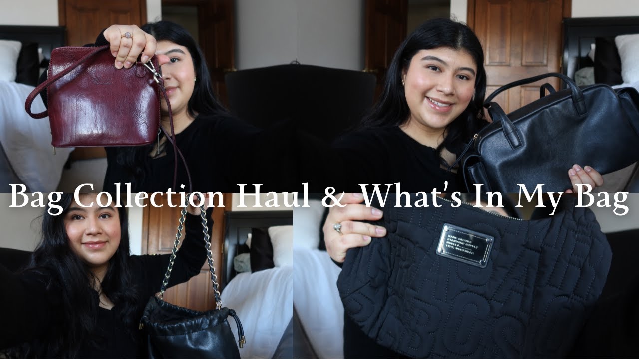 Affordable Bag Collection 2025 + What’s In My Bag? (everyday essentials)