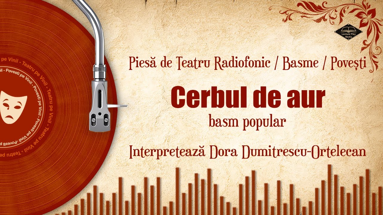 Cerbul de aur - (basm popular) | Basme si povesti audio pe Vinil 🎧📖💖
