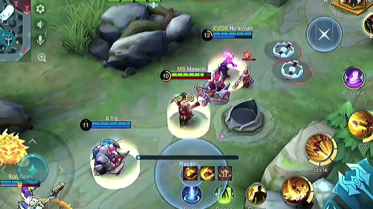 Chou outplayed🫡 #mlbb #chou #choumlbb