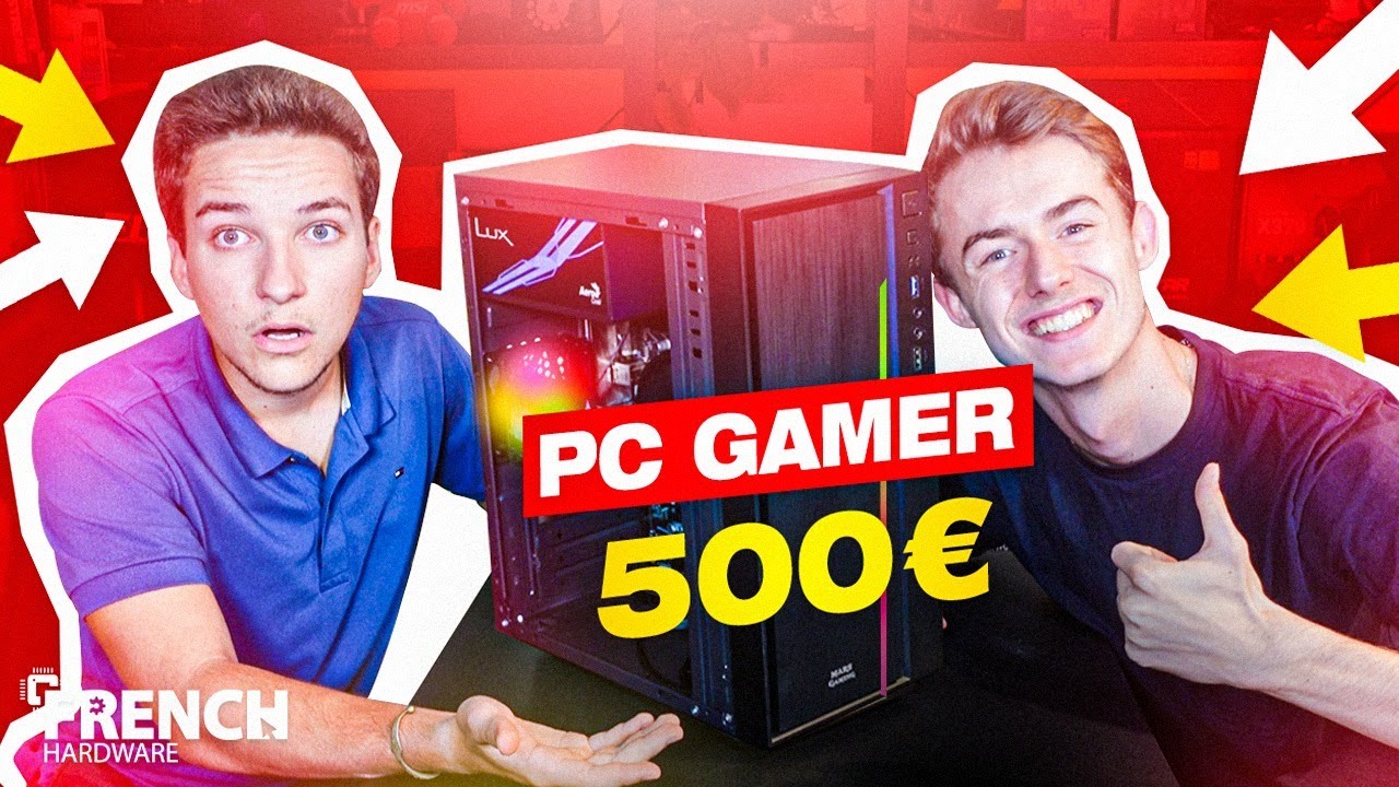 ACHETER UN PC GAMER AMAZON À 500€ ! (+Tests en 1080p)