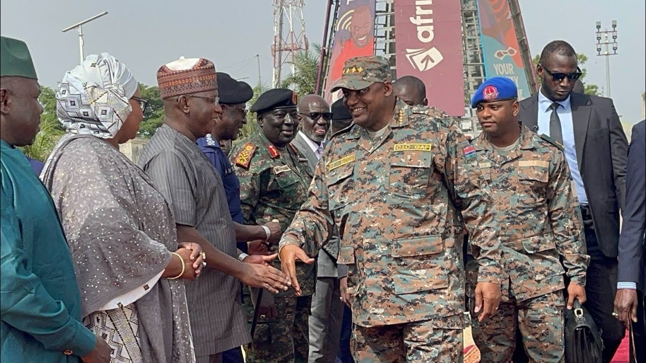 PRESIDENT BARROW PRESIDES OVER GRADUATION CEREMONY OF INTAKE 39 OF THE GAMBIA ARMED FORCES