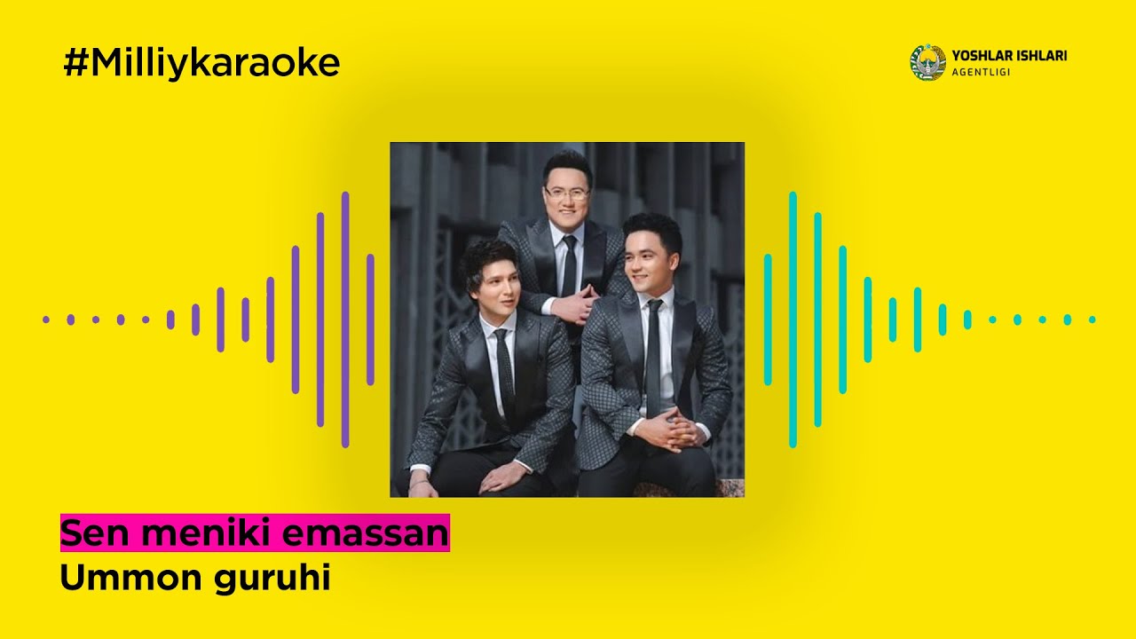 Ummon guruhi - Sen meniki emassan | Milliy Karaoke