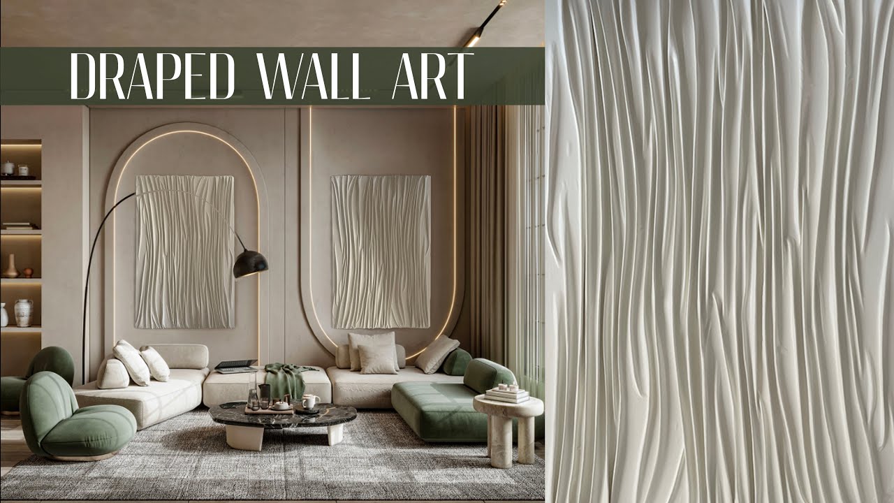 DRAPED WALL ART DIY