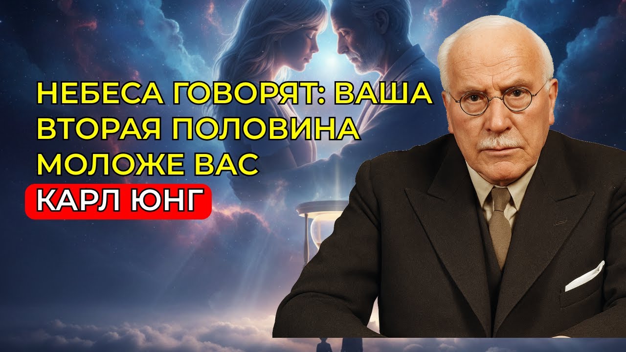 НЕБЕСА ГОВОРЯТ: ВАША ВТОРАЯ ПОЛОВИНА МОЛОЖЕ ВАС || КАРЛ ЮНГ