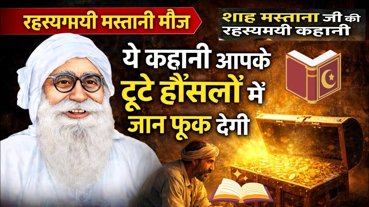 ये कहानी आपके टूटे हौसलों में जान फूंक देगी | मस्तानी मौज की रहस्यमयी कहानी | Shah Mastana Ji