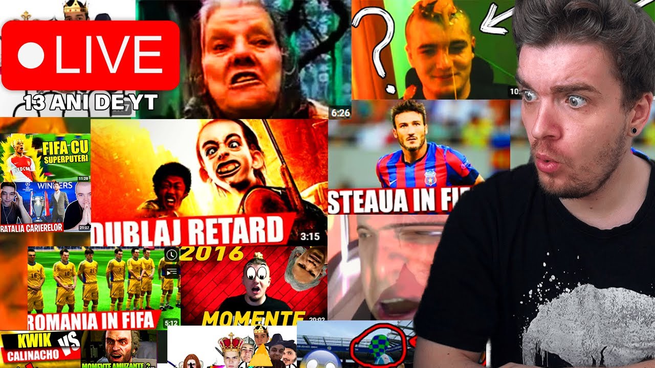 🔴SARBATORIM 13 ANI DE YOUTUBE