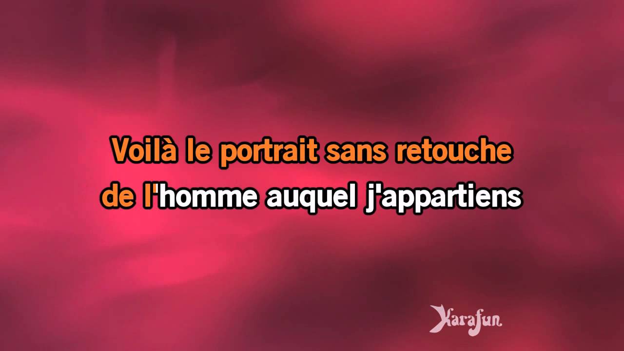 Karaoké La vie en rose - Dalida *