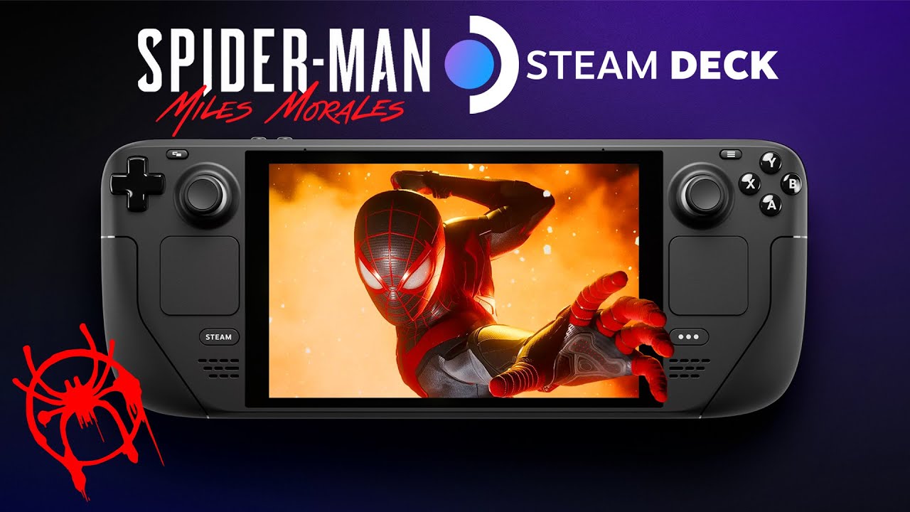 Spider-man Miles Morales — это просто потрясающая игра на Steam Deck!