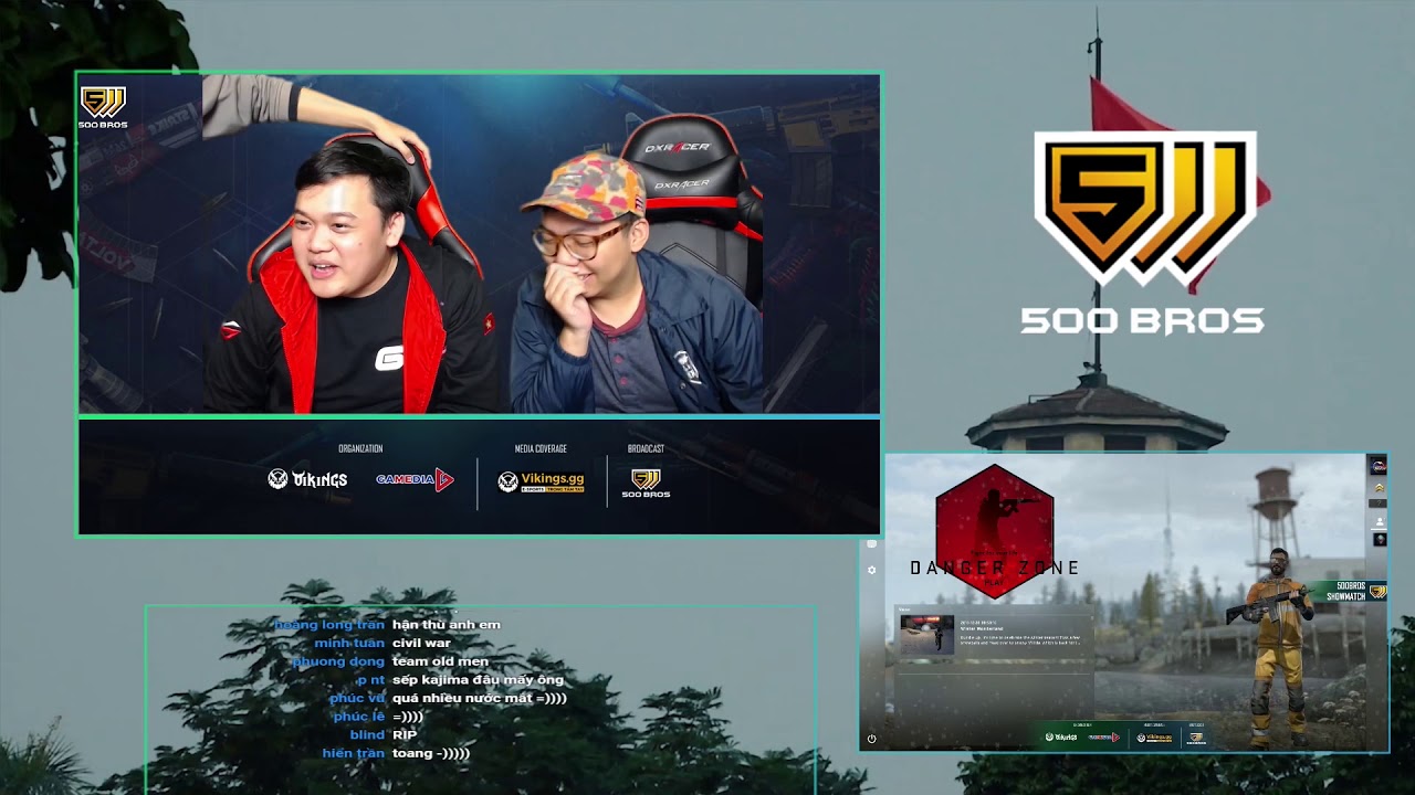 Team Gi&agrave; vs Team Trẻ  - Game 1 - Overpass - 500Bros Showmatch on Server B5