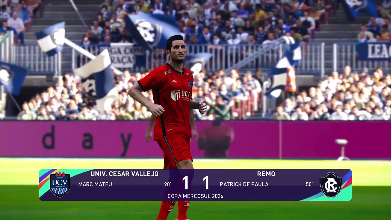 UCV (5) 1x1 (3) Remo - Oitavas de Final / Copa Mercosul 2026 (1) * eFootball™ 2026