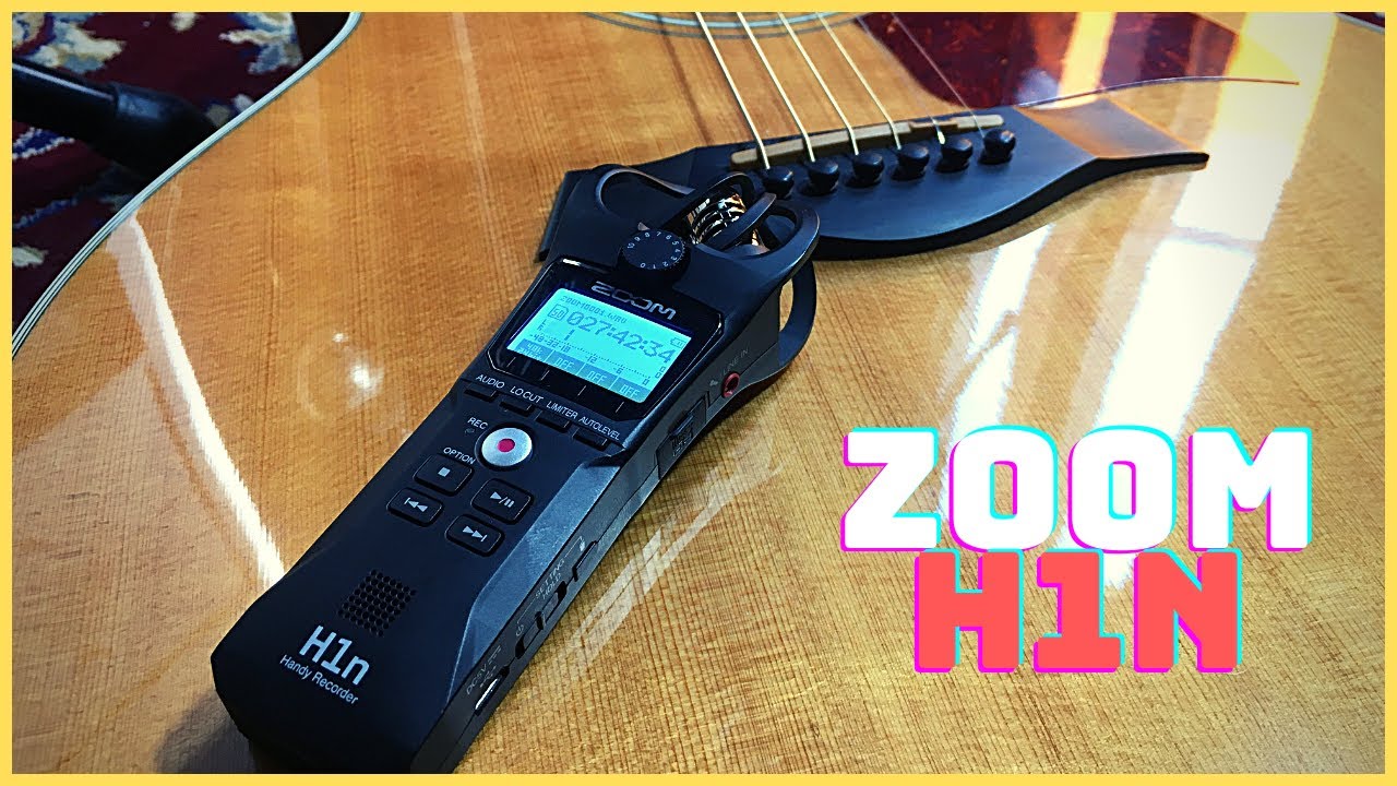 ZOOM H1n - Recording ACOUSTIC GUITAR (Sound Test Demo Review Comparison) | Natural Stereo XY Mic 🎙️