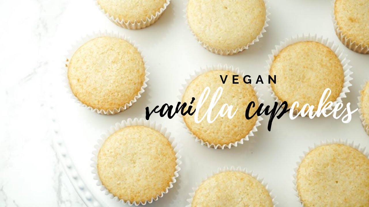 Simple Vegan Vanilla Cupcakes