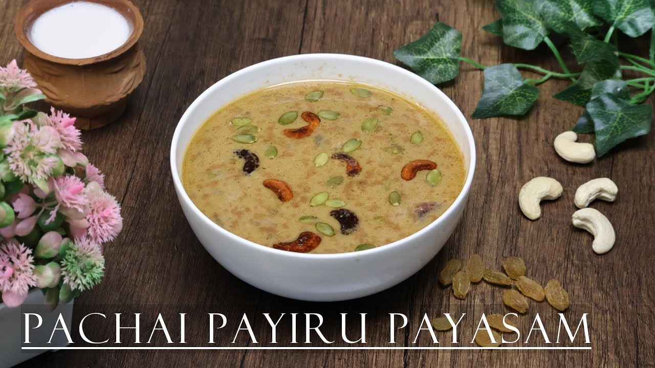 Bokaai's Pachapayiru Payasam | Traditional Green Gram Payasam | Quick Festive Pachapayiru Dessert